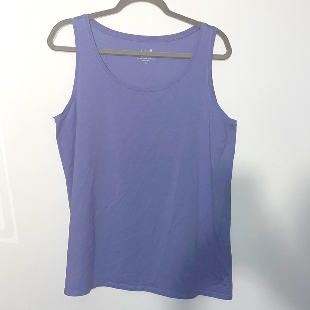 Pure jill light purple tank size medium